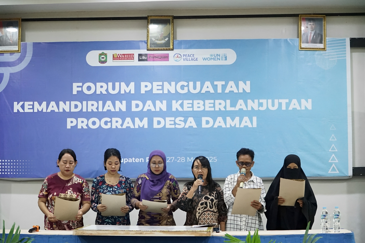 Lima Desa Damai Poso Nyatakan Komitmen Terbuka untuk Perdamaian Berkelanjutan
