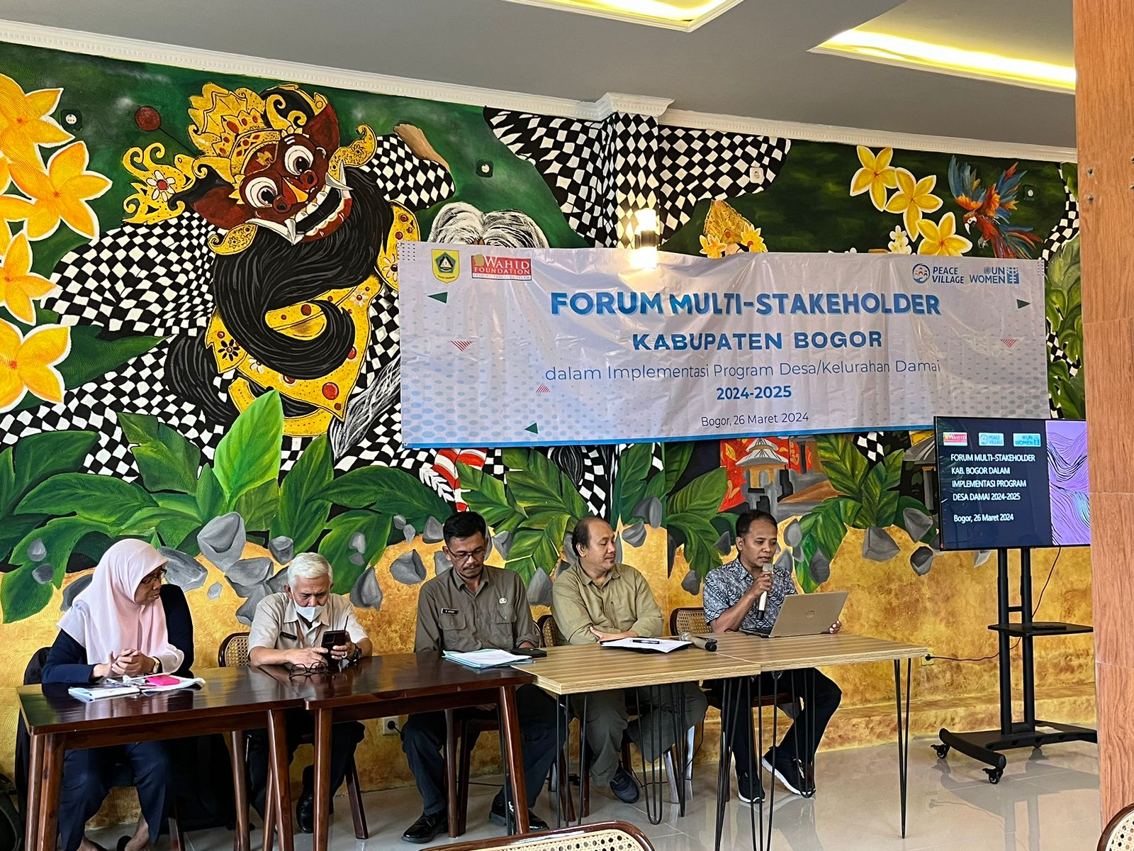 Wahid Foundation Gelar Forum Multi-Stakeholder dalam Rangka Implementasi Desa Damai di Kabupaten Bogor dan Depok
