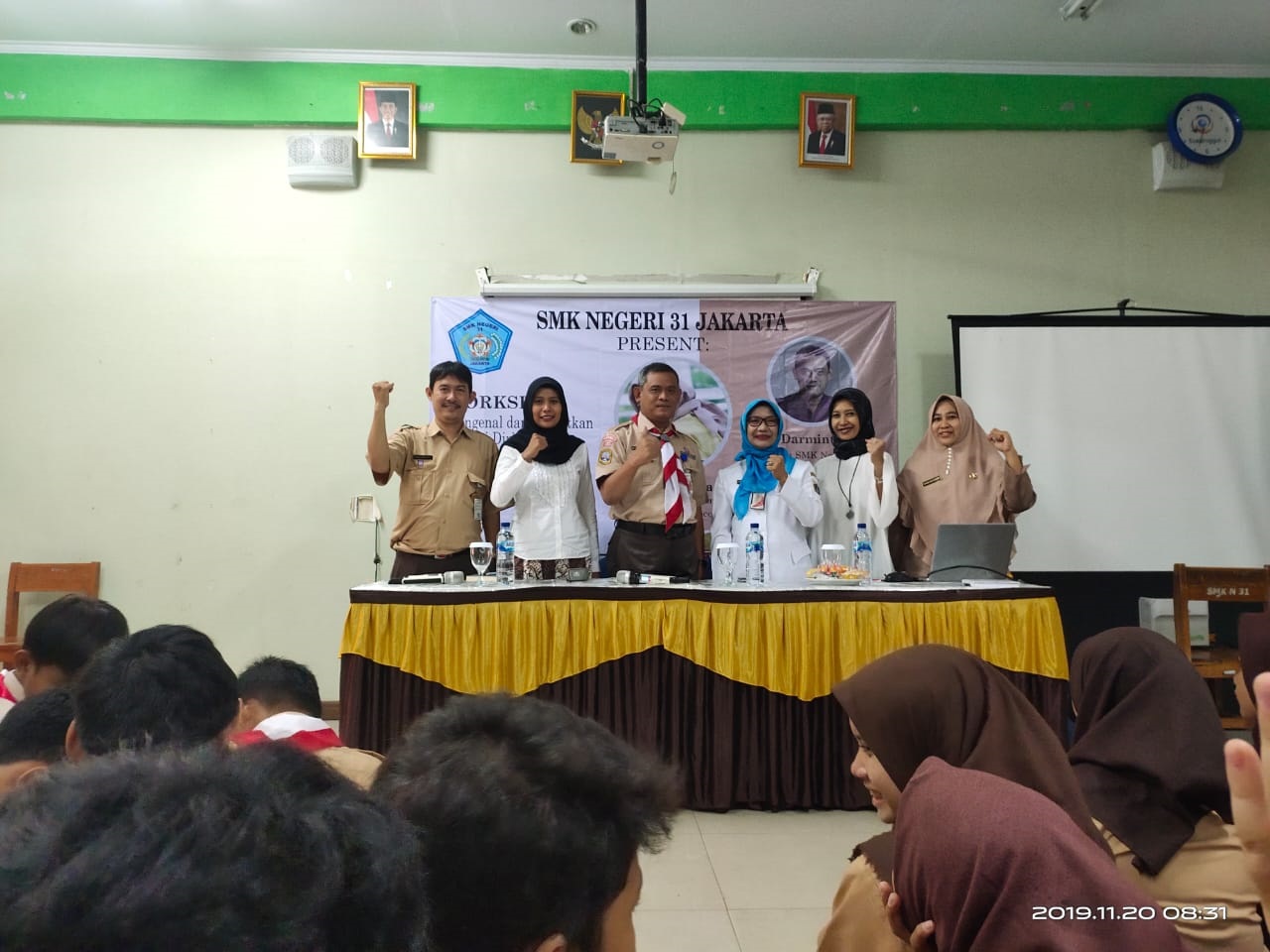 Asah Potensi Peserta Didik, SMKN 31 Jakarta Gelar Workshop Mengenal Potensi Diri